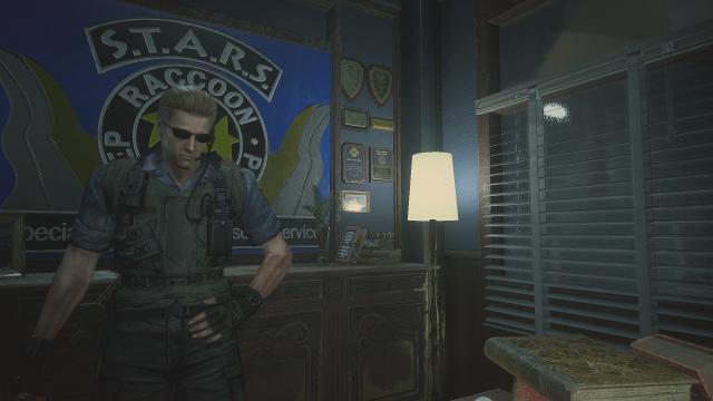 Albert Wesker S.T.A.R.S. replace Carlos для Resident Evil 3