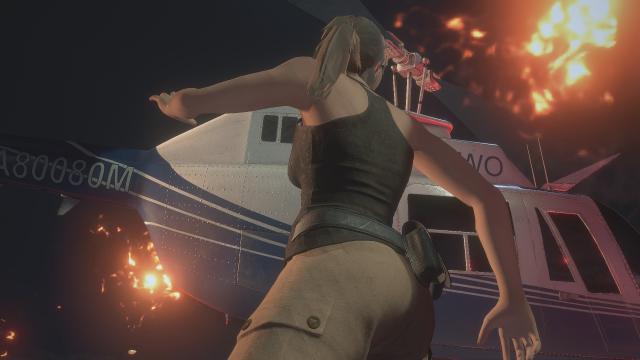 Lara Croft costume Pack для Resident Evil 3