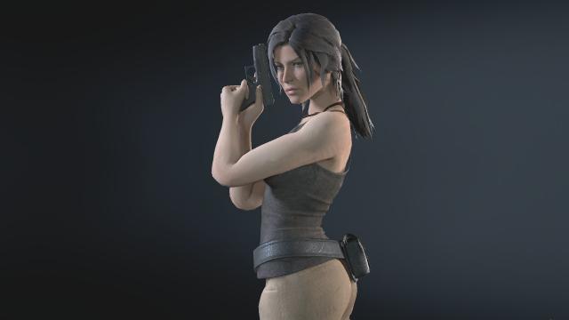 Lara Croft costume Pack для Resident Evil 3