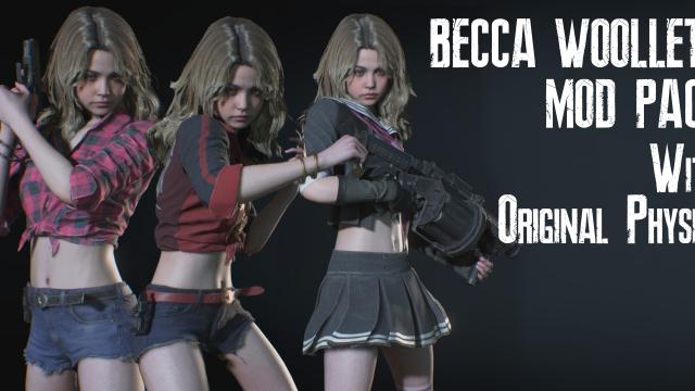 Бекка Вуллет вместо Джилл / Becca Woollett Pack (With Original Physics)
