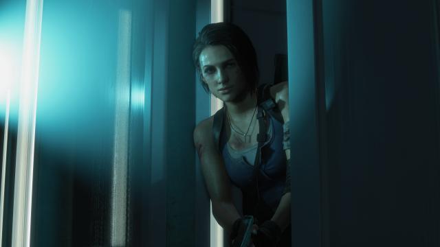 Джулия Вот вместо Джилл / Julia Voth face для Resident Evil 3
