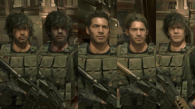 Различные варианты внешности для Карлоса / Various Appearance Options for Carlos