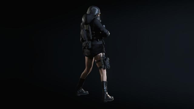 Jill Lady HUNK для Resident Evil 3