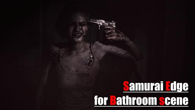 Замена Glock 19 на Beretta во время сна / Samurai Edge for Bathroom scene