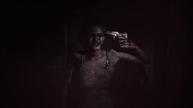 Замена Glock 19 на Beretta во время сна / Samurai Edge for Bathroom scene для Resident Evil 3