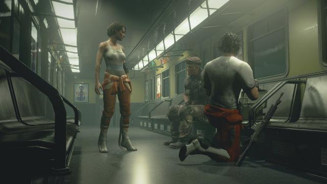 Одежда из Portal 2 для Джилл и Карлоса / Portal pack - Jill Carlos and RAI-DEN для Resident Evil 3
