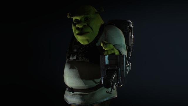 Шрек вместо Немезиса / Shrek Over Nemesis для Resident Evil 3