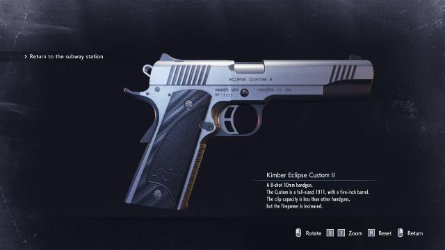 Kimber Eclipse Custom ll for Resident Evil 3