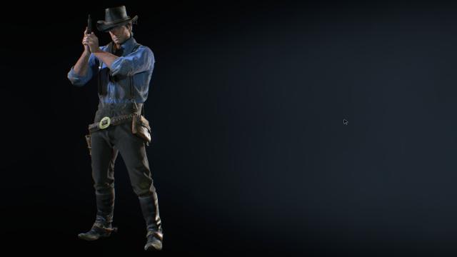 Arthur Morgan RDR2 для Resident Evil 3