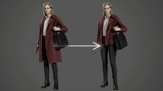 Alyssa Ashcroft - Shorter Coat