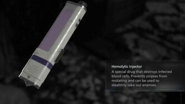 Infinite Hemolytic Injector uses