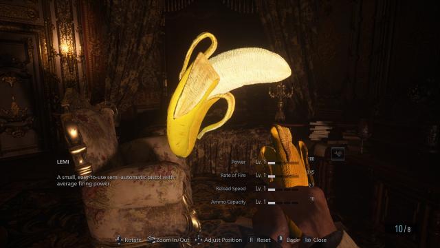 Банан и ложка / Banana Gun and Spoon Knife для Resident Evil: Village