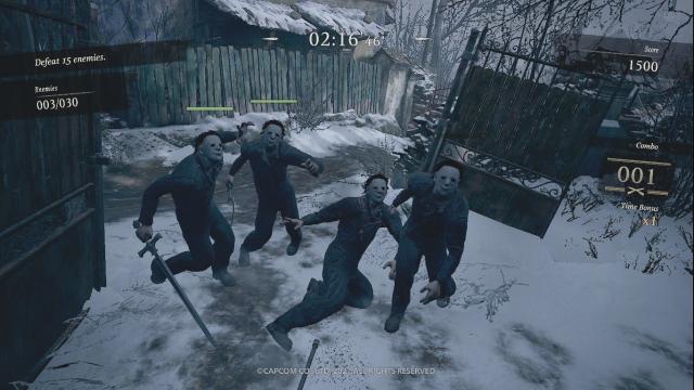 Michael Myers for Resident Evil: Village
