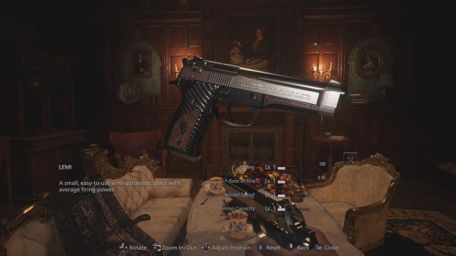 Beretta 92FS Fusion для Resident Evil: Village