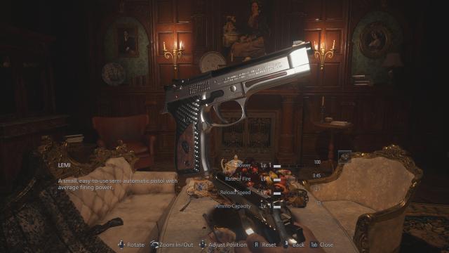 Beretta 92FS Fusion для Resident Evil: Village