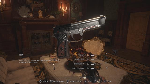 Beretta 92FS Fusion для Resident Evil: Village