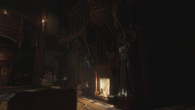 Статуи Альсины Димитреску / Replace the Armors with Alcina Dimitrescu для Resident Evil: Village