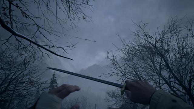 M1897 Bayonet Over Knife for Resident Evil: Village