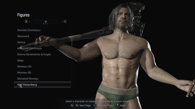 Underwear Karl Heisenberg for Resident Evil: Village
