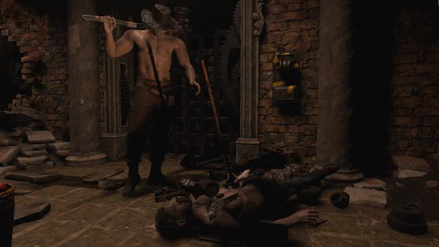 Shirtless Karl Heisenberg for Resident Evil: Village