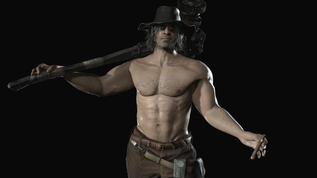 Shirtless Karl Heisenberg for Resident Evil: Village