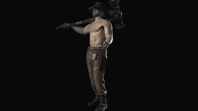 Shirtless Karl Heisenberg for Resident Evil: Village