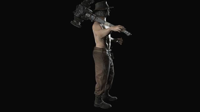 Shirtless Karl Heisenberg for Resident Evil: Village