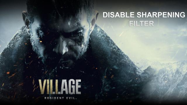 Disable Sharpening Filter