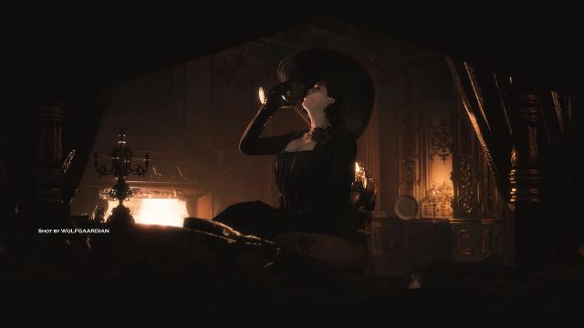 Черное платье для Леди Димитреску / Lady Dimitrescu Black Dress для Resident Evil: Village