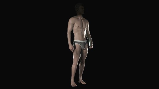 Underwear Ethan Winters (Include 3rd Person Addon) for Resident Evil: Village