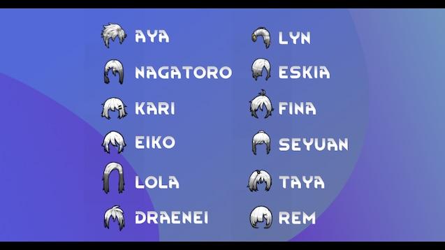 Morphs Assorted: Hairs for Rimworld