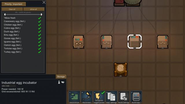Инкубатор для яиц / Egg Incubator для Rimworld
