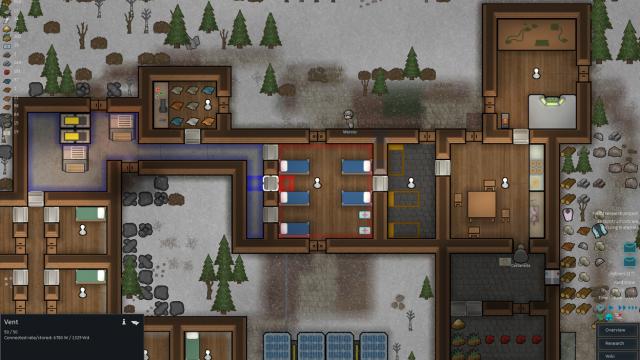 Цетральное Отопление / CentralHeatingMod для Rimworld