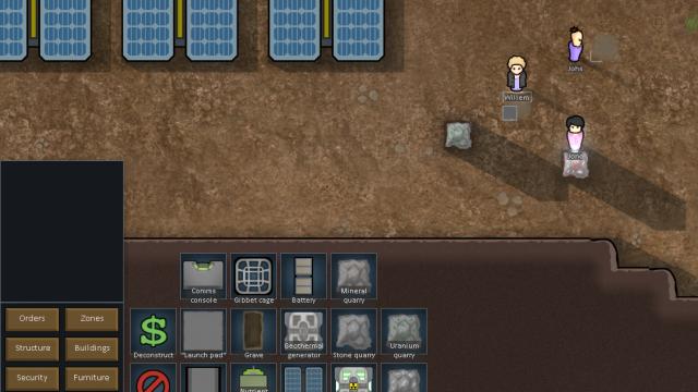 Карьер / Quarry для Rimworld