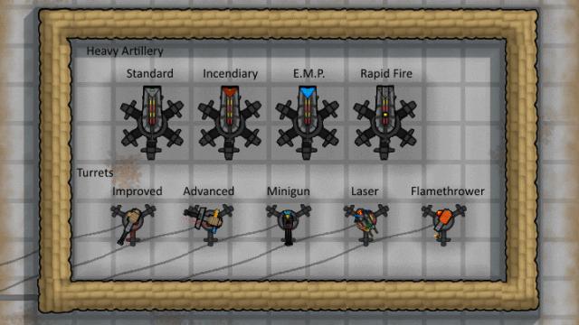 Heavy Defences for Rimworld
