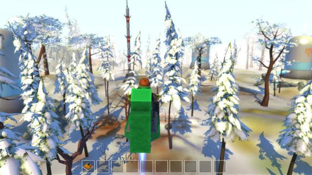 Зимовий режим / Winter Mod для Scrap Mechanic