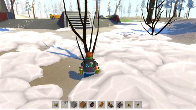 Зимовий режим / Winter Mod для Scrap Mechanic