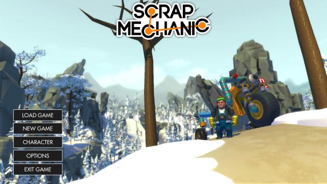 Зимовий режим / Winter Mod для Scrap Mechanic