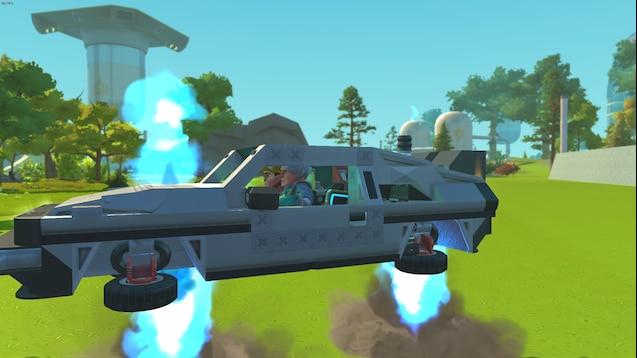 DeLorean (Back To The Future) for Scrap Mechanic