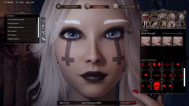 Custom Face Tattoos