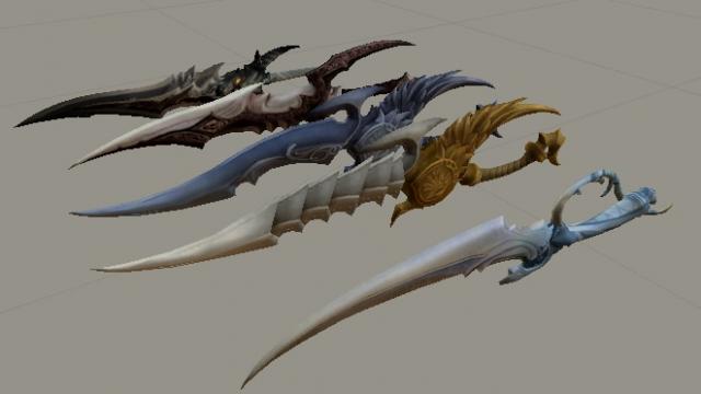 Пак кинжалов / 5 Daggers Pack