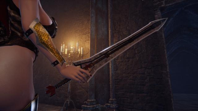 Alpha Slayer Sword для She Will Punish Them
