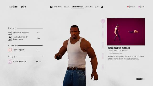 Carl CJ Johnson for Sifu