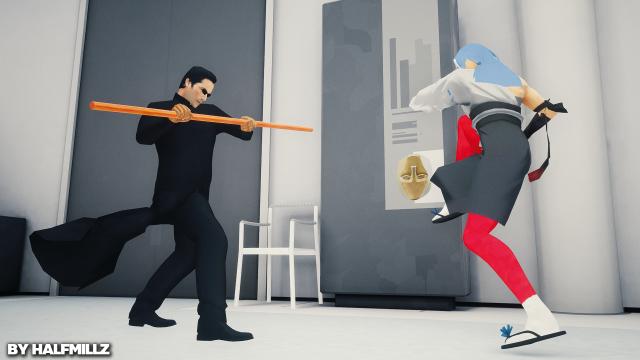 Нео / The Matrix - Neo (The One Suit Physics) для Sifu