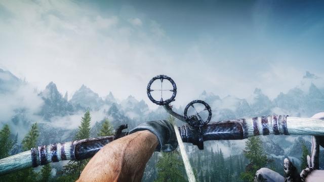 Снайперські луки Скайріму / Scoped Bows SE для Skyrim SE-AE