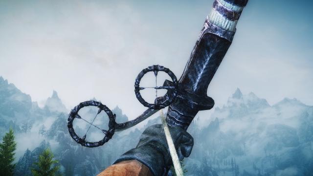 Снайперські луки Скайріму / Scoped Bows SE для Skyrim SE-AE