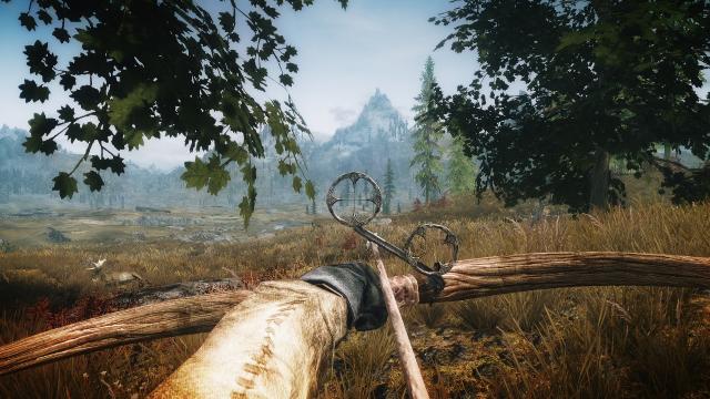 Снайперські луки Скайріму / Scoped Bows SE для Skyrim SE-AE