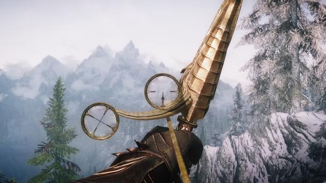 Снайперські луки Скайріму / Scoped Bows SE для Skyrim SE-AE