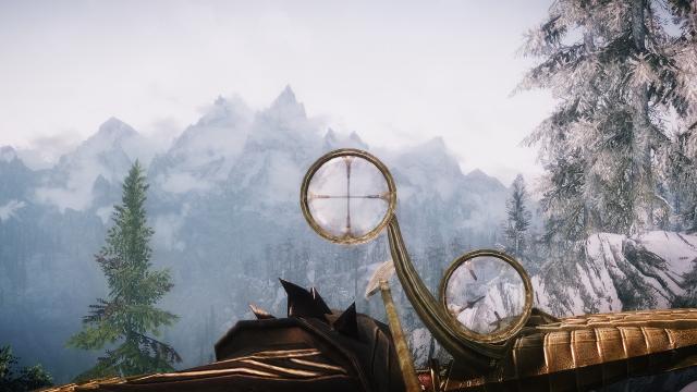 Снайперські луки Скайріму / Scoped Bows SE для Skyrim SE-AE