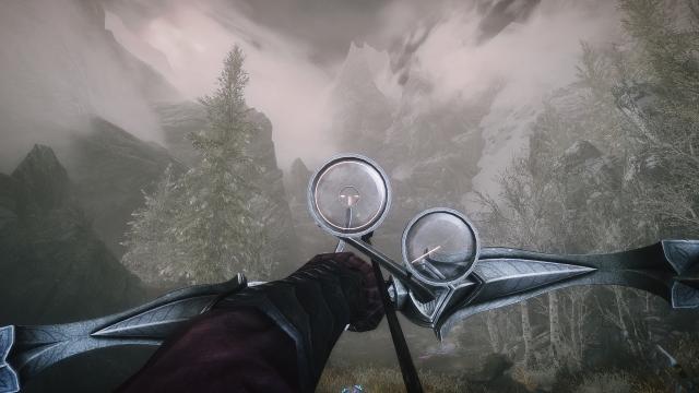 Снайперські луки Скайріму / Scoped Bows SE для Skyrim SE-AE